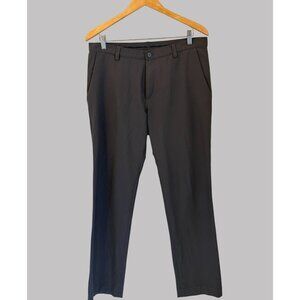 Ministry Of Supply Aero Slim Fit Mens Pants 34W Moisture-Wicking Polyester & Ela